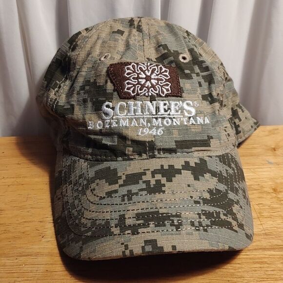 Schnee's Powder Horn Outfitters Velcroback Hat - New - Picture 1 of 7